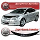 Дефлектор капота (черный) TOYOTA AVENSIS T270 (2008-)