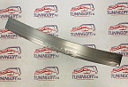 Хромированная накладка на задний бампер широкая NISSAN X-TRAIL (2015-)