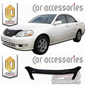 Дефлектор капота (черный) TOYOTA MARK2 X110-X115 (00-02)