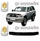 Очки на фары (прозрачные) GREATWALL SAFE SUV G5 (2001-)