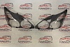 Очки на фары (Шелкография чёрная) LEXUS RX400h