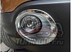 Хромированные накладки на противотуманные фары NISSAN QASHQAI (2007-)