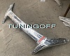 Дефлектор капота (Хром) TOYOTA LAND CRUISER PRADO 120 (2002-2010)