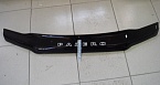 Дефлектор капота (черный) MITSUBISHI PAJERO IO H66-H77 (98-)