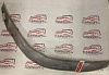 Дефлектор капота (шелкография серебро) TOYOTA COROLLA FIELDER (2012-)