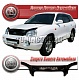 Очки на фары (серые) HYUNDAI SANTA FE (2001-2007)