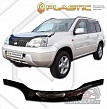 Дефлектор капота (прозрачный) NISSAN X-TRAIL T30 (00-05)
