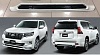 Накладка заднего бампера TOYOTA LAND CRUISER PRADO 150 (2018-)