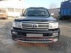 Планка хромированная на обвес переднего бампера TOYOTA LAND CRUISER J100 (1998-2006)