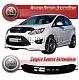Дефлектор капота (черный) FORD FOCUS C-MAX (2011-)