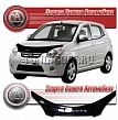 Дефлектор капота (прозрачный) KIA PICANTO (2007-)