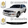 Очки на фары (Прозрачные) TOYOTA COROLLA Е100; 103 (90-01)