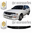 Очки на фары (Прозрачные) TOYOTA COROLLA Е100; 103 (90-01)