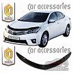 Дефлектор капота (черный) TOYOTA COROLLA (2013-)