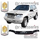 Дефлектор капота (прозрачный) CHEVROLET NIVA (2001-2009)