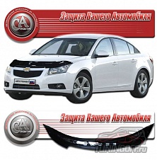 Дефлектор капота (серый) CHEVROLET CRUZE (2011-)