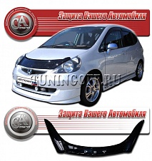Очки на фары (прозрачные) HONDA FIT / JAZZ GD1-GD4 (01-06)