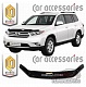 Дефлектор капота (черный) TOYOTA HIGHLANDER (2011-)