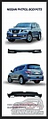 Обвес пластиковый (переднего и заднего бампера) NISSAN PATROL Y62 (2014-)
