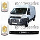 Дефлектор капота (прозрачный) FIAT DUCATO (2006-)