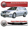 Очки на фары (Прозрачные) SKODA OCTAVIA TOUR (96-08)