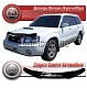 Дефлектор капота (Прозрачные) SUBARU FORESTER SG5, SG9 (02-04)