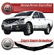 Очки на фары (серые) SSANG YONG ACTYON
