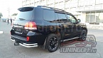 Защита заднего бампера LAND CRUISER 200