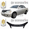 Очки на фары (Чёрные) TOYOTA MARK2 X110-X115 (00-02)