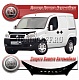 Очки на фары (прозрачые) FIAT DOBLO