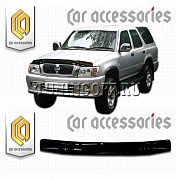 Дефлектор капота (черный) GREAT WALL SAFE SUV G5 (2001-)