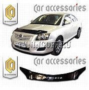Дефлектор капота (прозрачный) TOYOTA AVENSIS T250 (2003-2008)