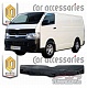 Дефлектор капота (прозрачный) TOYOTA HIACE GRAND 200 (2004-)