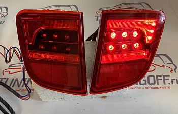 Фонари в задний бампер Toyota Land Cruiser 200 (2007-2015)