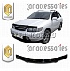 Дефлектор капота (черный) NISSAN R'NESSA (97-01)