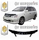 Дефлектор капота (черный) TOYOTA GAIA (98-04)