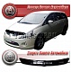 Дефлектор капота (прозрачный) MITSUBISHI GRANDIS / SPORT (2005)
