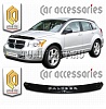 Дефлектор капота (серый) DODGE CALIBER (2006-)