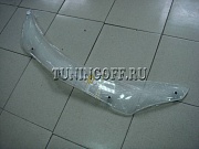 Дефлектор капота (Шелкография белая) TOYOTA COROLLA RUNX / ALLEX (04-)