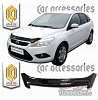 Дефлектор капота (серый) FORD FOCUS (08-)