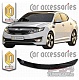 Дефлектор капота (черный) KIA OPTIMA (2010-)
