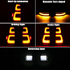 Стоп-сигналы (черные) TOYOTA HILUX SURF / 4RUNNER (2002-2009)