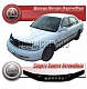 Дефлектор капота (черный) ISUZU GEMINI MJ4, MJ5, MJ6 (97-00)
