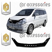 Дефлектор капота (серый) NISSAN SERENA (99-04)