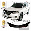 Дефлектор капота (прозрачный) TOYOTA RAV4 (10-)