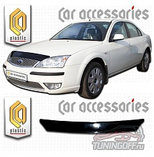 Дефлектор капота (серый) FORD MONDEO