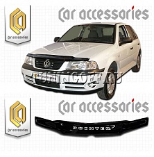 Дефлектор капота (черный) VOLKSWAGEN POINTER (05-)