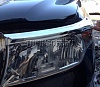 Накладки на фары (Ресницы) хромированные TOYOTA LAND CRUISER 200 (2007-2011)