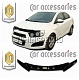 Дефлектор капота (серый) CHEVROLET AVEO (2011-)