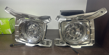 Противотуманные фары светодиодные в бампер рестайлинг (Туманки) TOYOTA LAND CRUISER 200 (2012-)